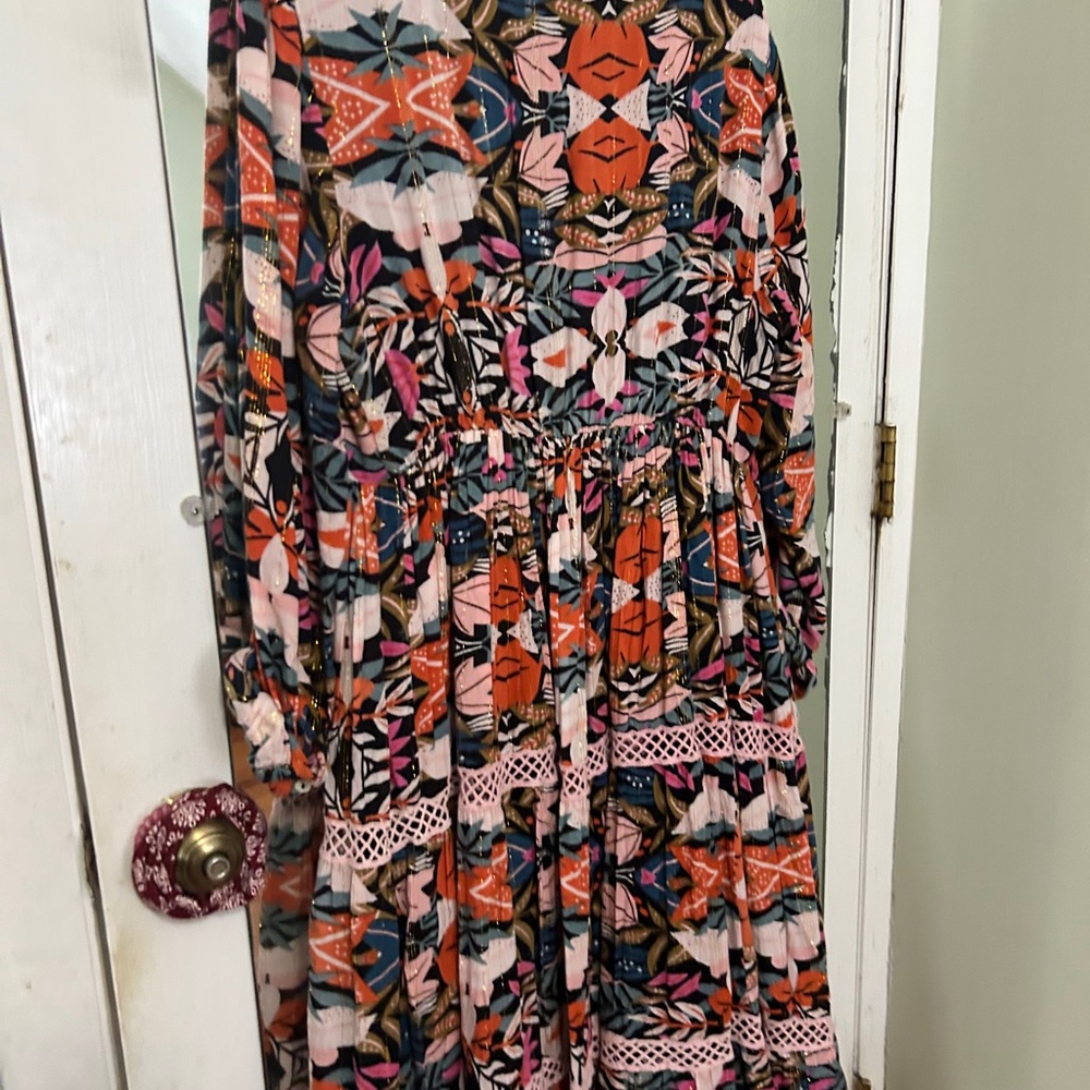 Barok Multicolor Patterned dress - Picture 7 of 9